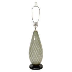 Mid Century Murano Glass Lamp