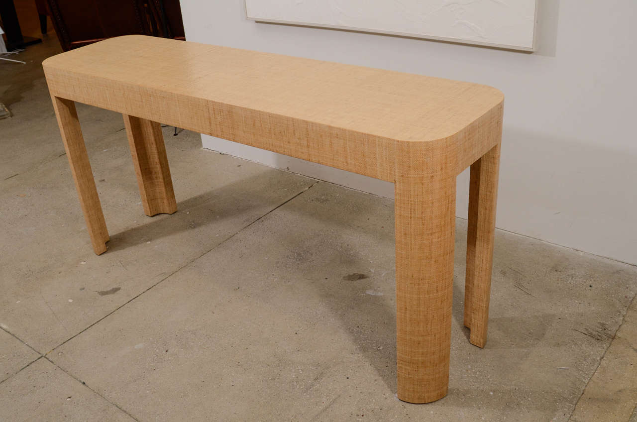 Karl Springer Console In Excellent Condition In New York, NY