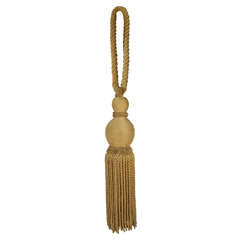 Oversized Vintage Silk Tassel