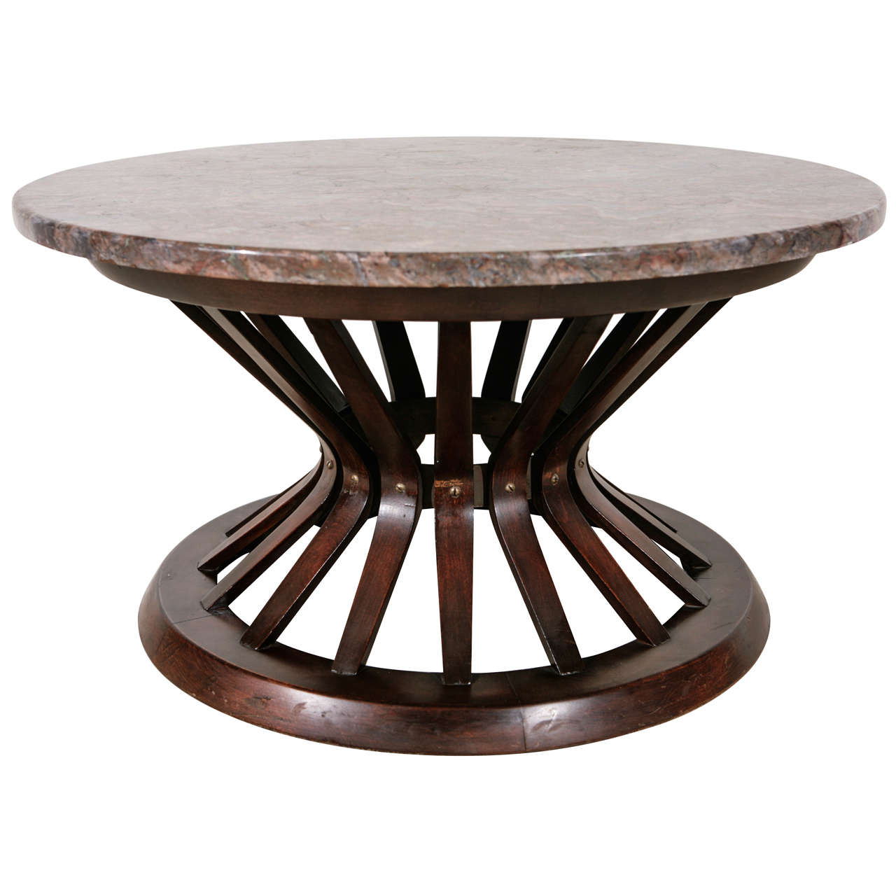 "Sheath of Wheat" Side Table by Dunbar