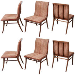 Set of Six Dinning Chairs by Widdicomb 