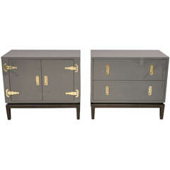 Arcadia Side Cabinets by Lawson-Fenning