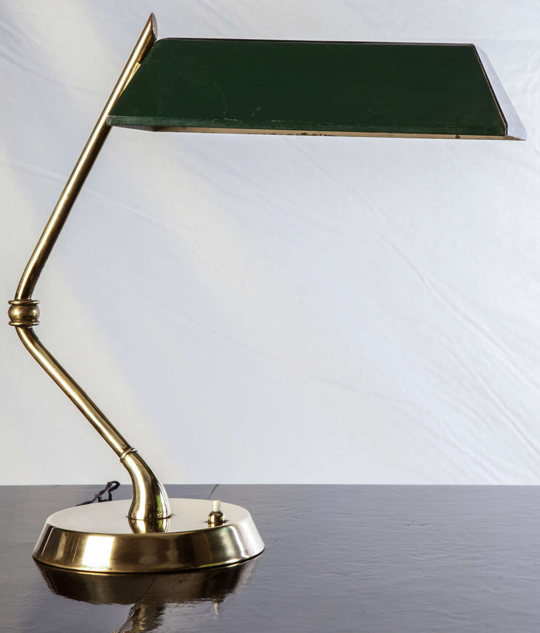 Stilnovo Table Lamp In Brass And Metal