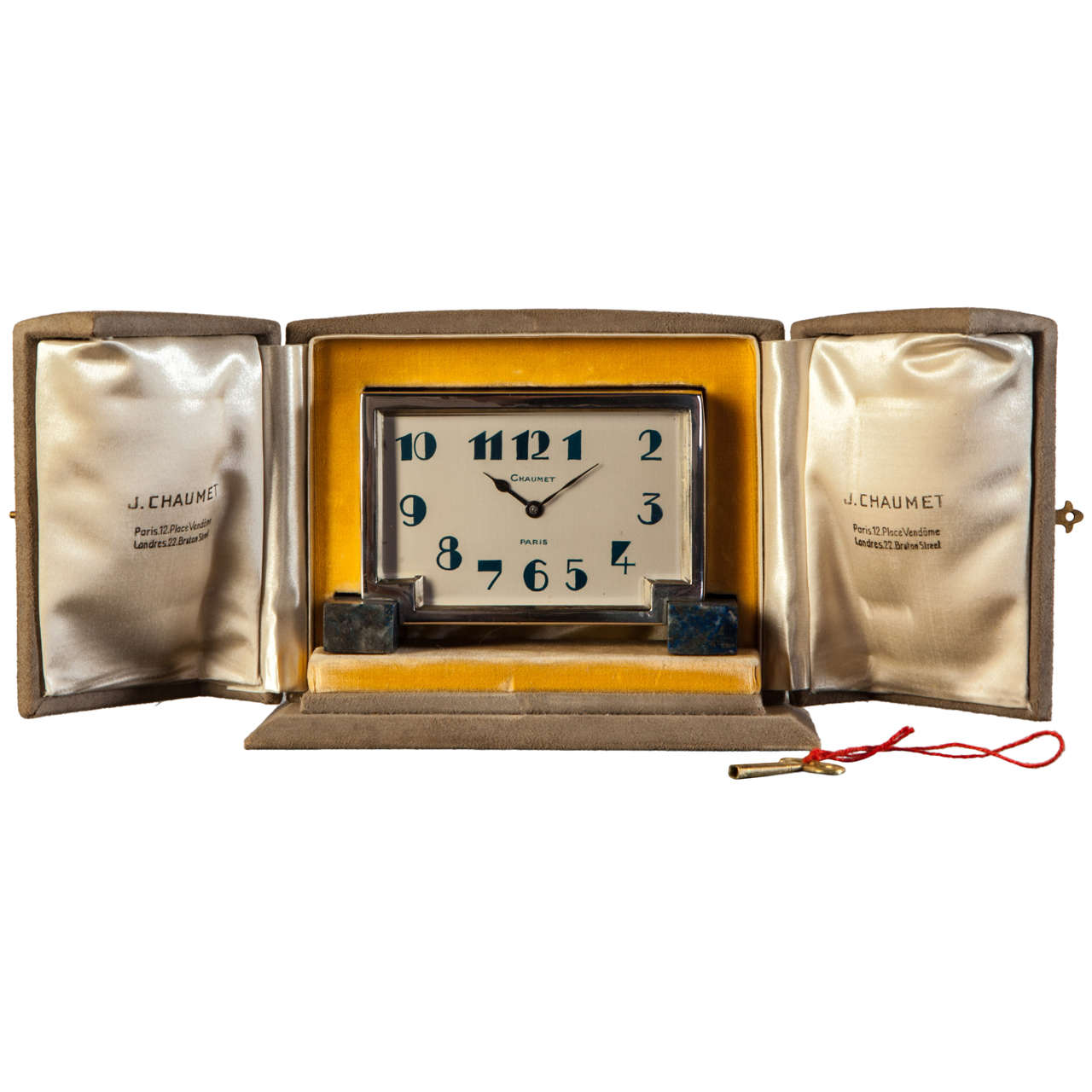 1925s J. Chaumet Alarm Clock For Sale