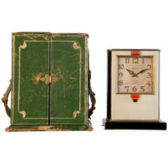 Cartier Alarm Clock France 1928 with Original Box