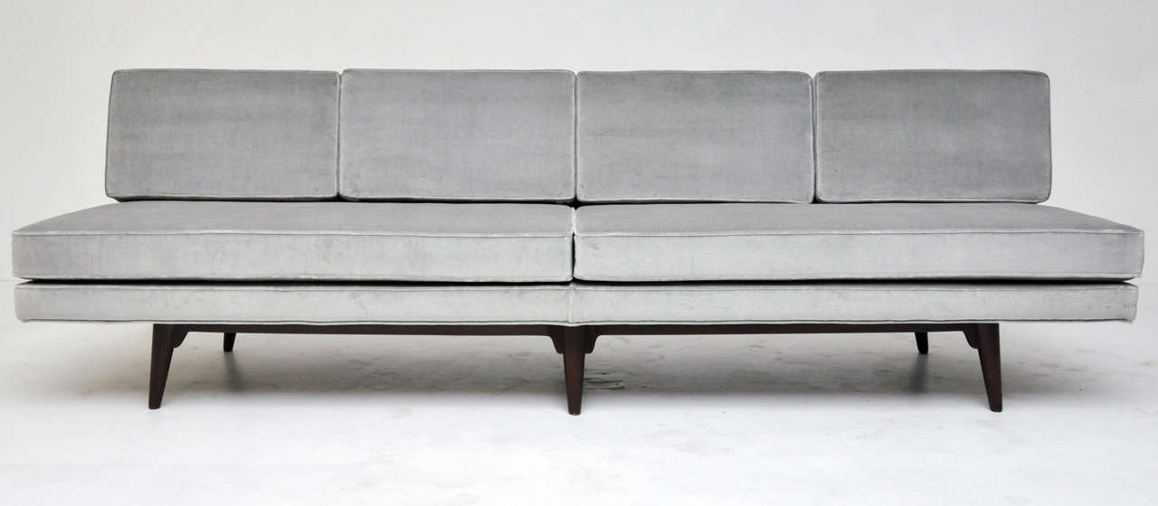 Dunbar sofa model 5526.  Designed by Edward Wormley.  Fully restored and reupholstered.