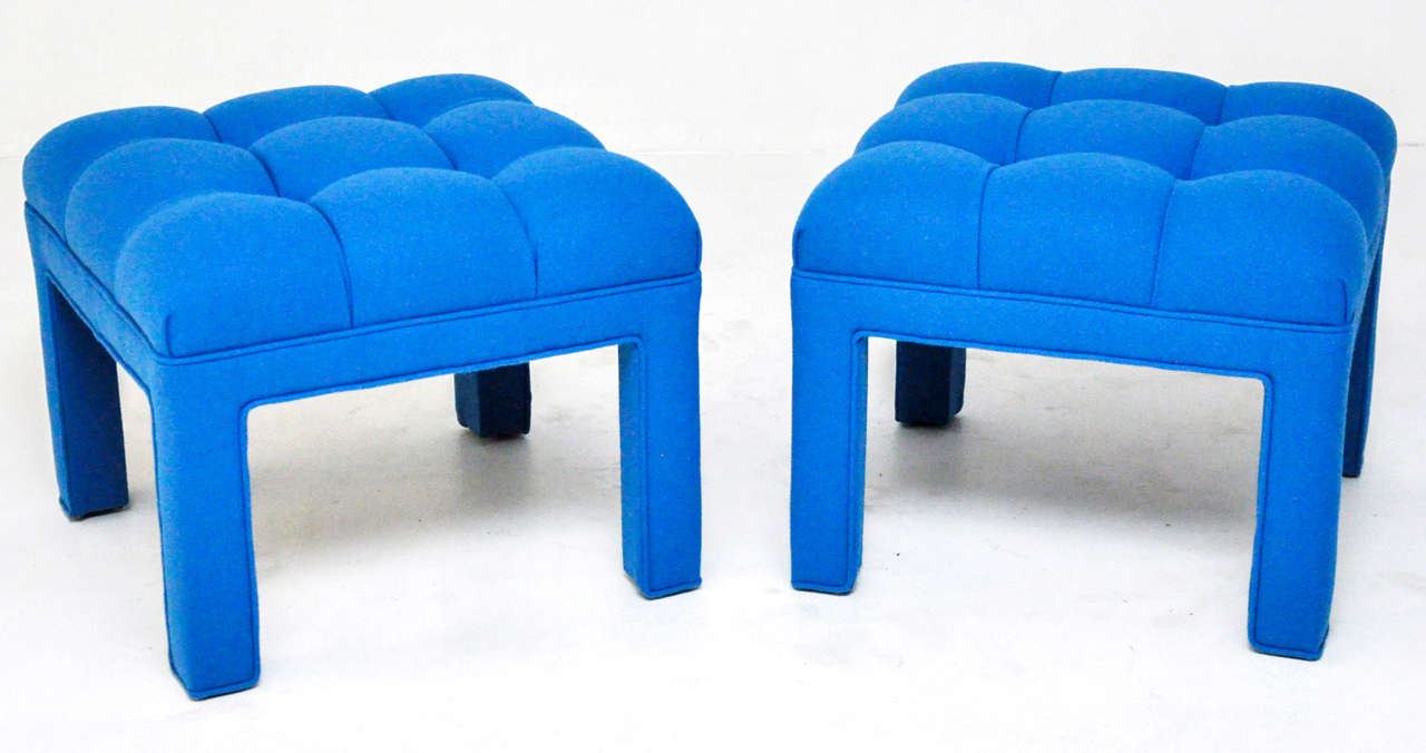 Milo Baughman Parsons Stools