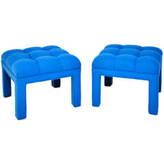 Milo Baughman Parsons Stools