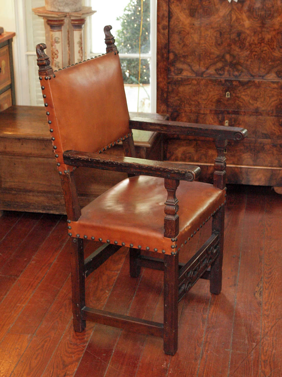 19th Century Set of Eight Spanish Chairs For Sale