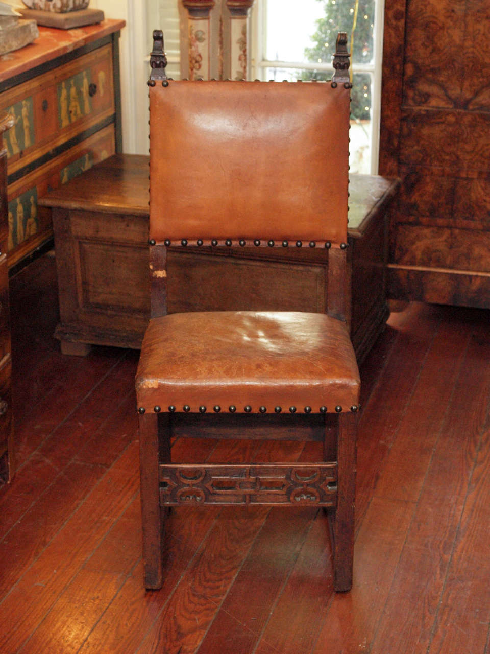 Set of Eight Spanish Chairs For Sale 3