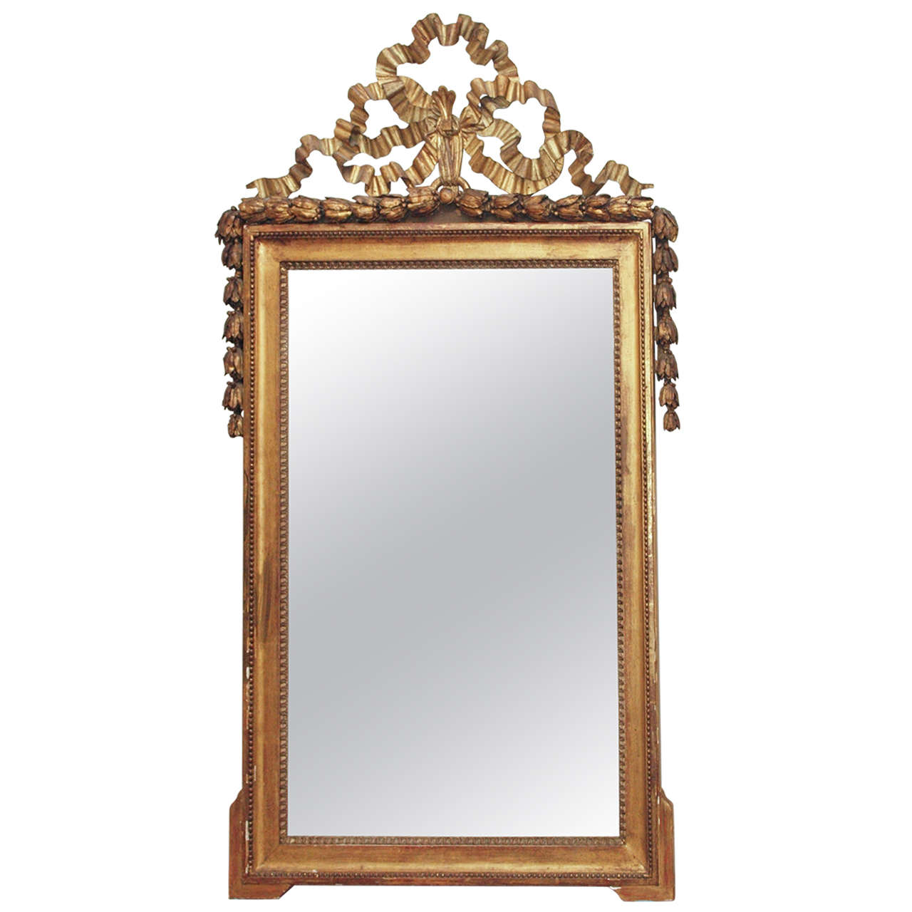 18th Century Giltwood Louis XVI Mirror