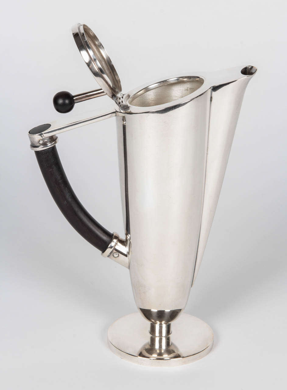 20th Century Herman Bauer German Modernist Coffee Pot 1928 For Sale