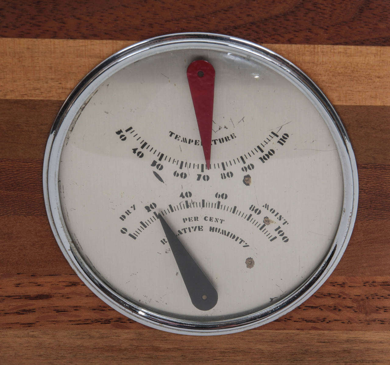 Gilbert Rohde Herman Miller American Modernist Clock and Thermometer, circa 1933 For Sale 1