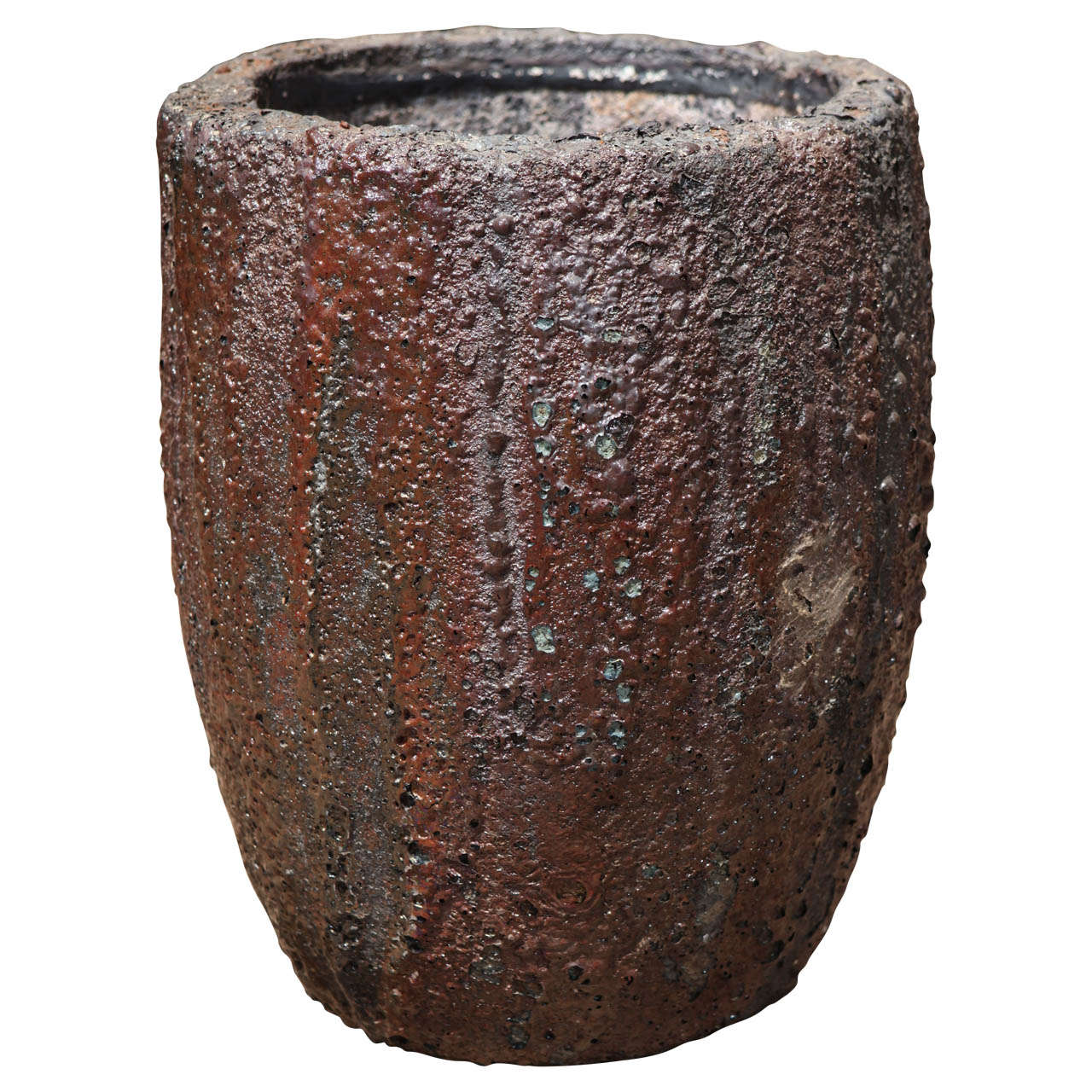 Small Round Concrete Crucible/Slag Pot