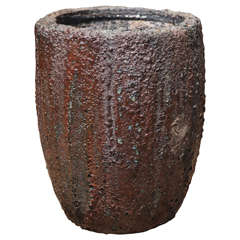 Small Round Concrete Crucible/Slag Pot