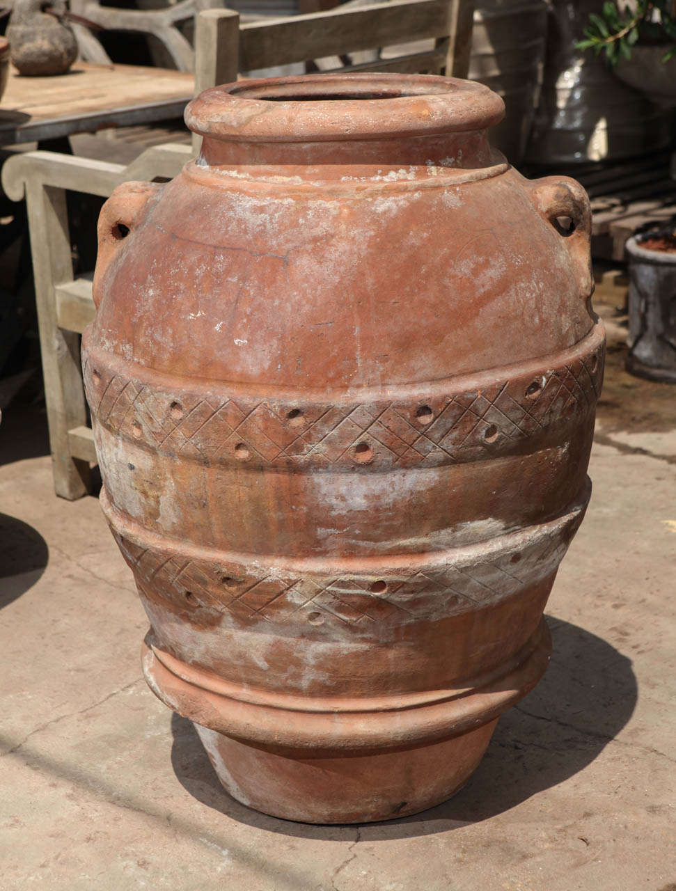 19th Century Olive Oil Jar at 1stdibs