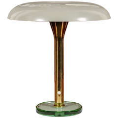 Sublime Table Lamp in the Style of Fontana Arte, 1970's