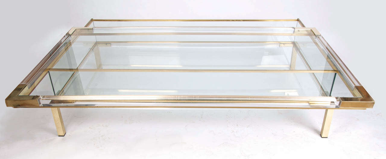 Plexiglas Coffee Table