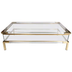 Plexiglas Coffee Table