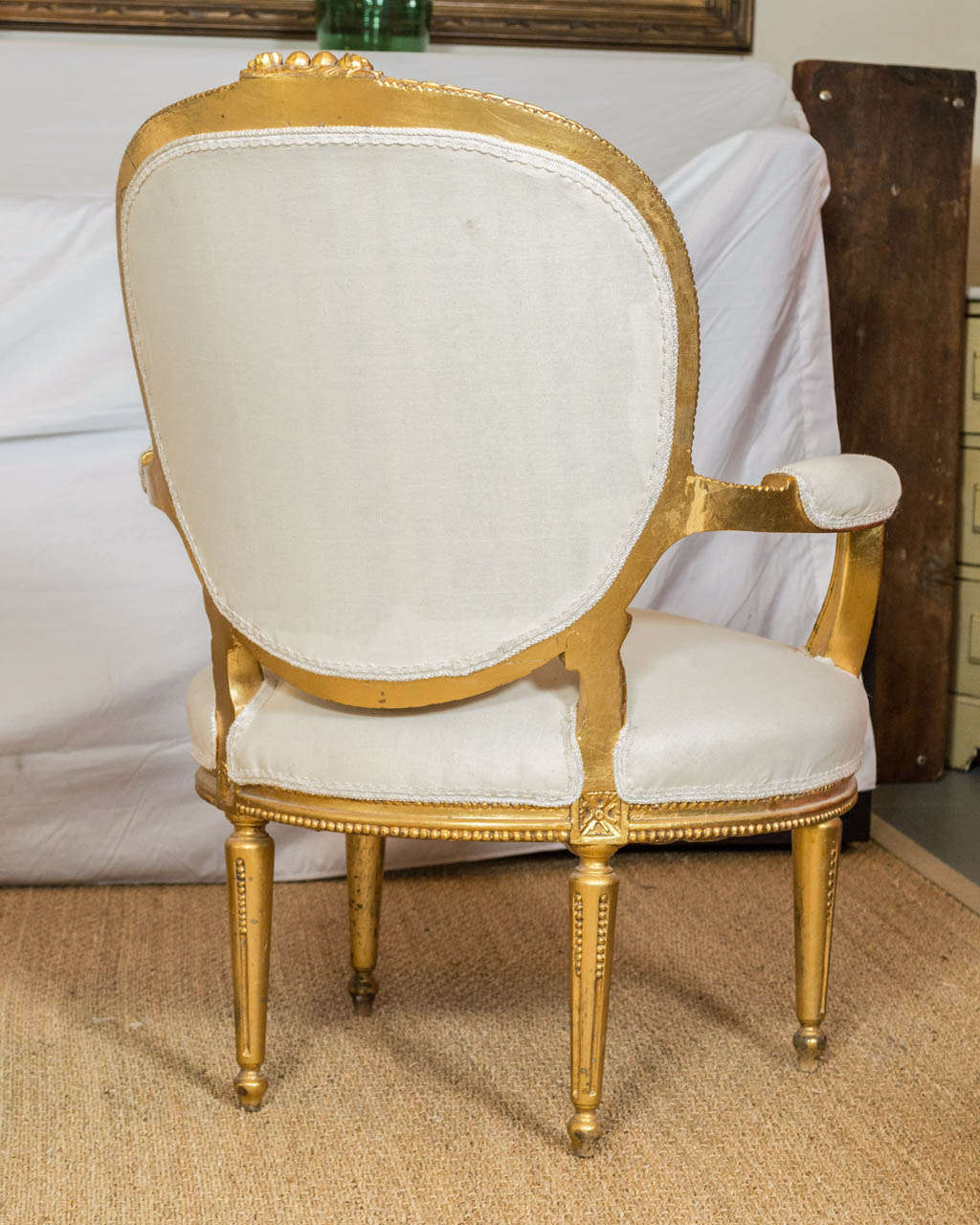 19th Century Napoleon III Fauteuil Chairs