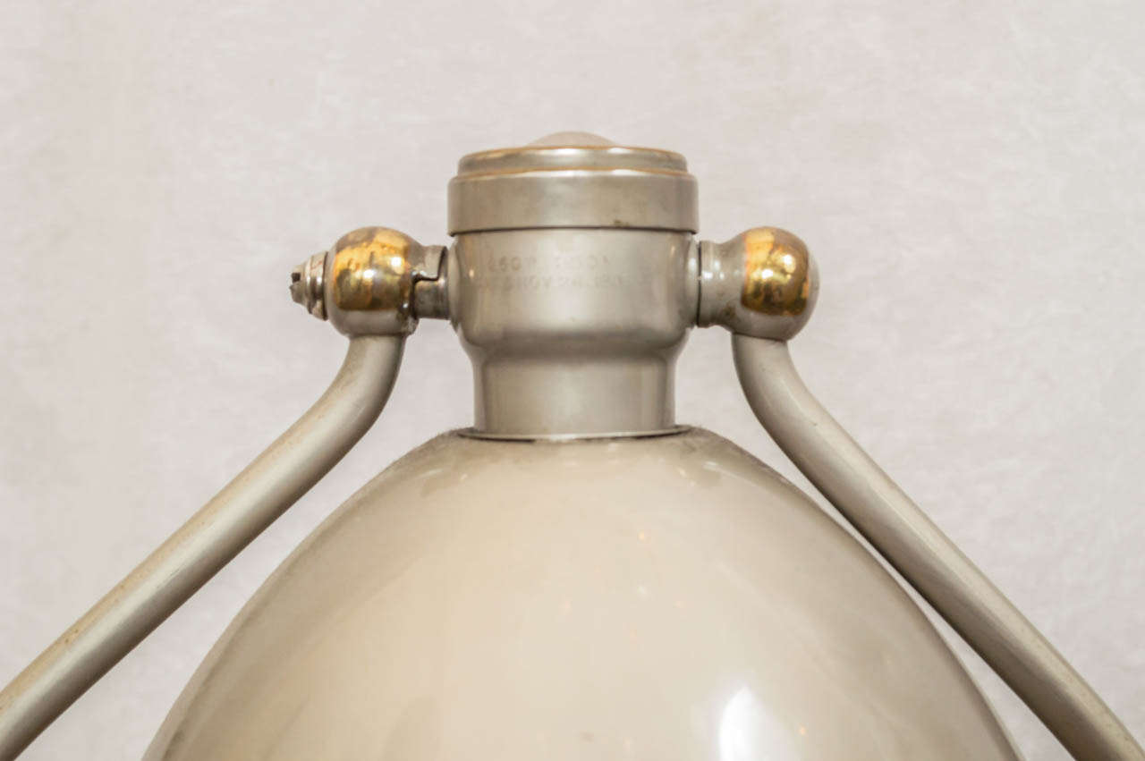 American Bradley and Hubbard Harp Style Desk Lamp