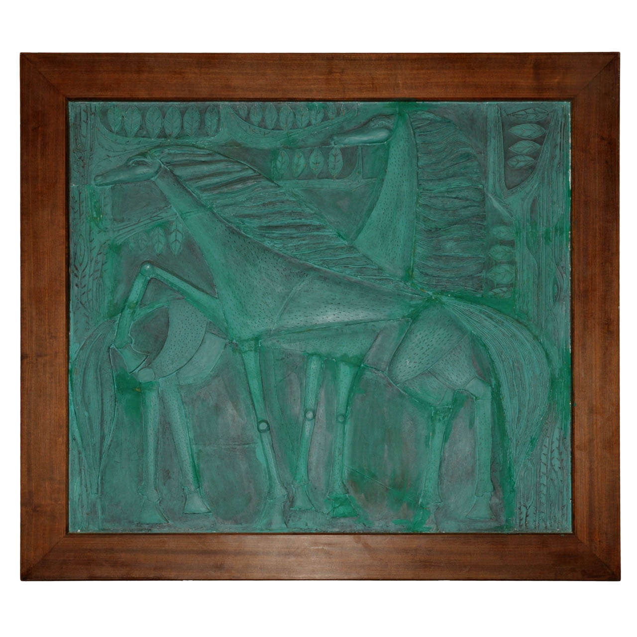 1950's Bas-Relief For Sale