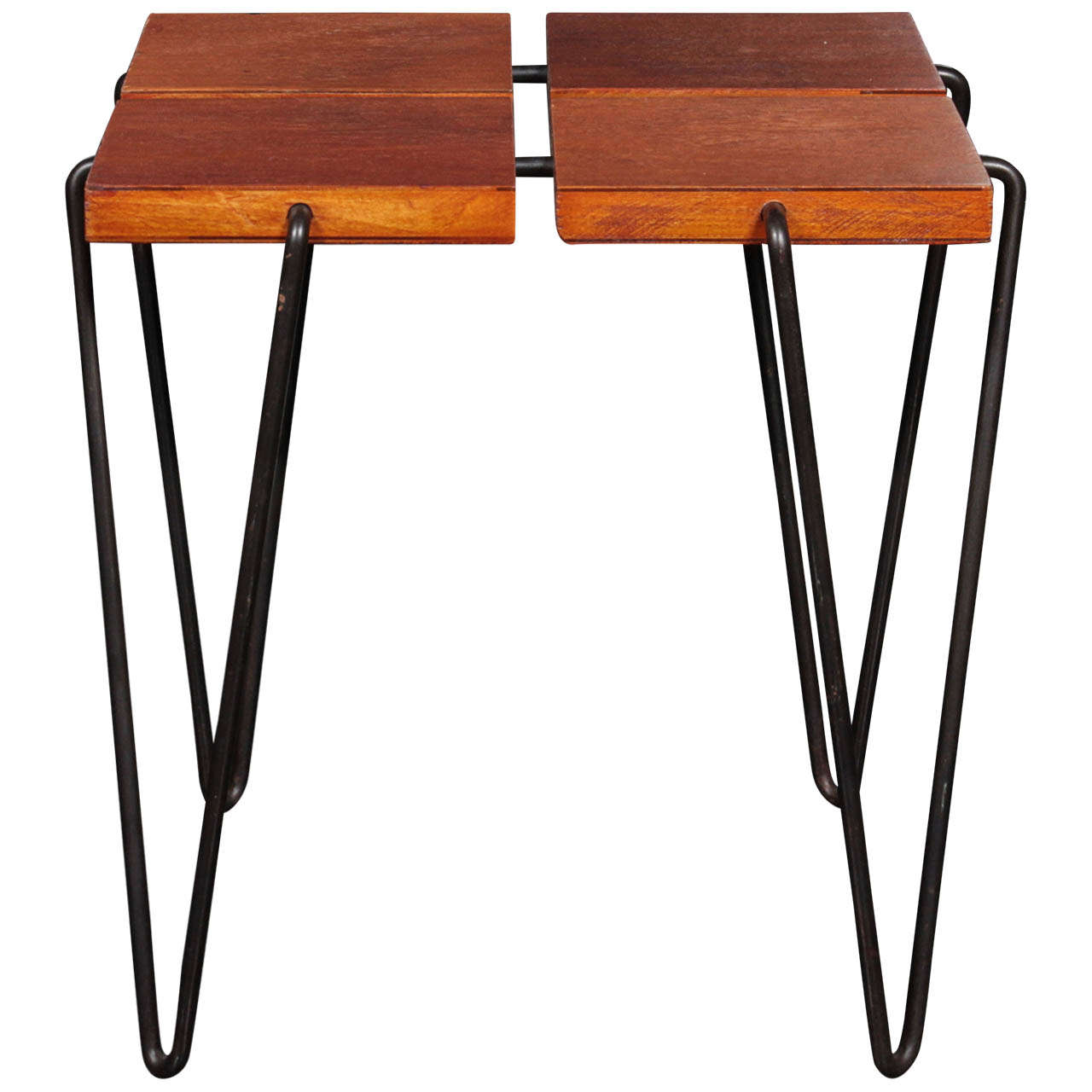 Rare stool/table by Harold Cohen & Davis Pratt, circa 1951