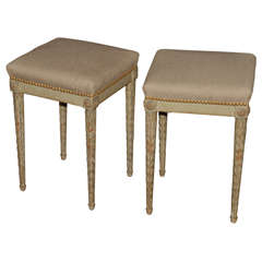 Pair of 1900's Footstools