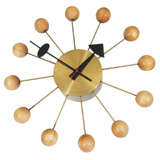 Vintage Mid Century "Ball Clock" by George Nelson for Howard Miller