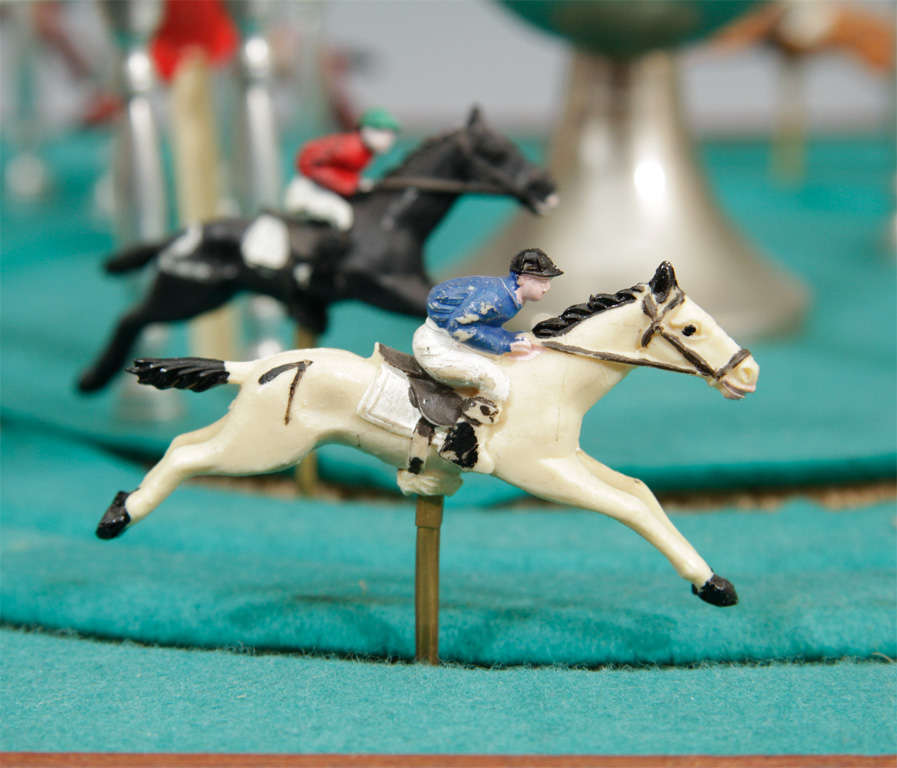 antique horse racing game for sale.