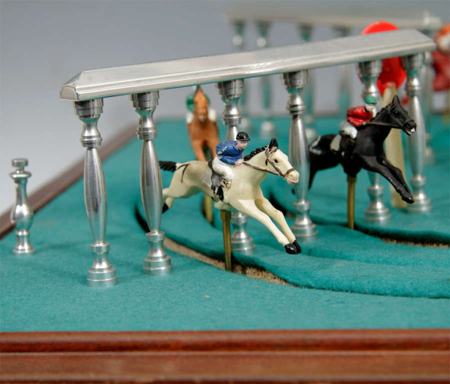 20th Century Vintage French Horse Derby Racing Game