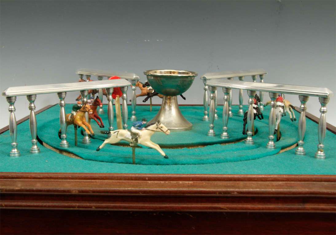 Vintage French Horse Derby Racing Game 2
