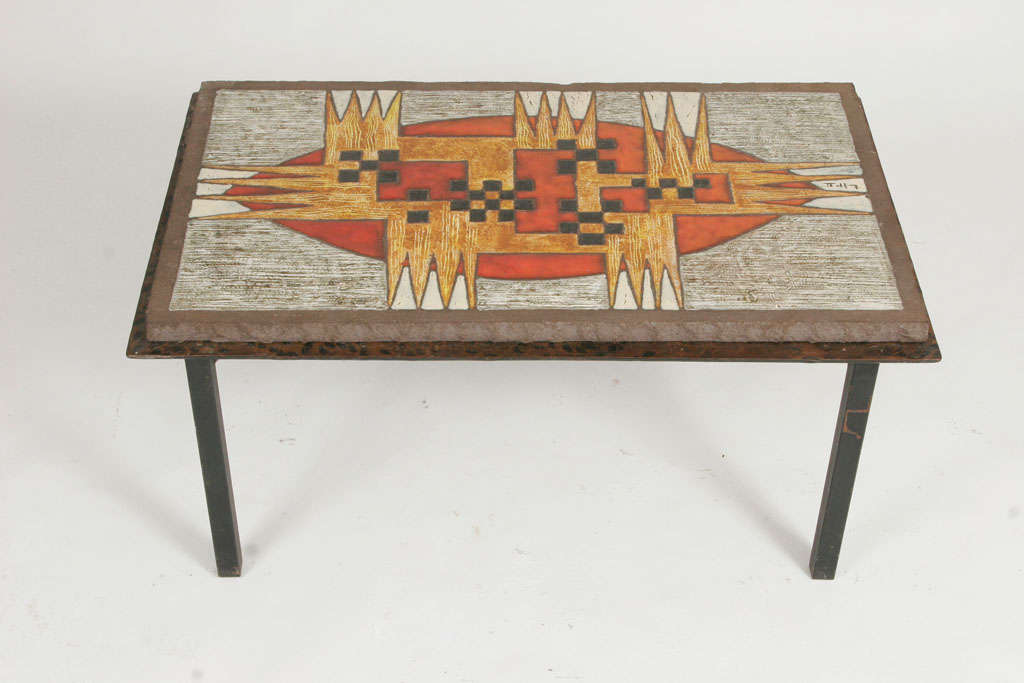 Lava  coffee table by Jaffeux For Sale 4