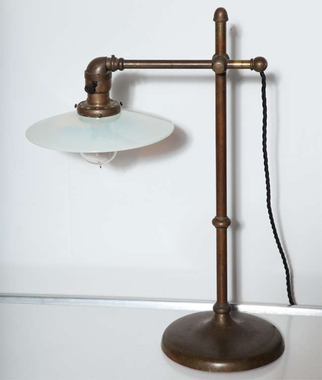 American Early Adjustable Student Lamp
