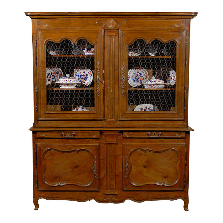 French Buffet with Hutch Top at 1stdibs