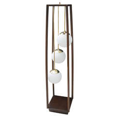 Italian Modern Three-Light Standing Lamp