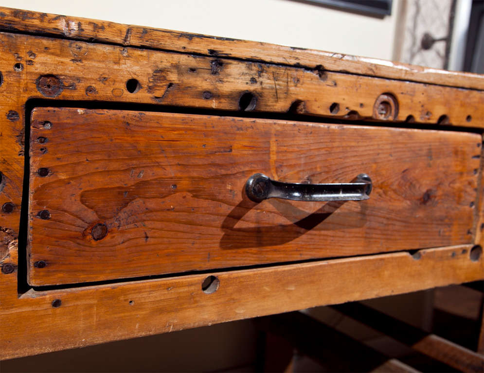 Industrial work bench, c. 1900-20 For Sale 3