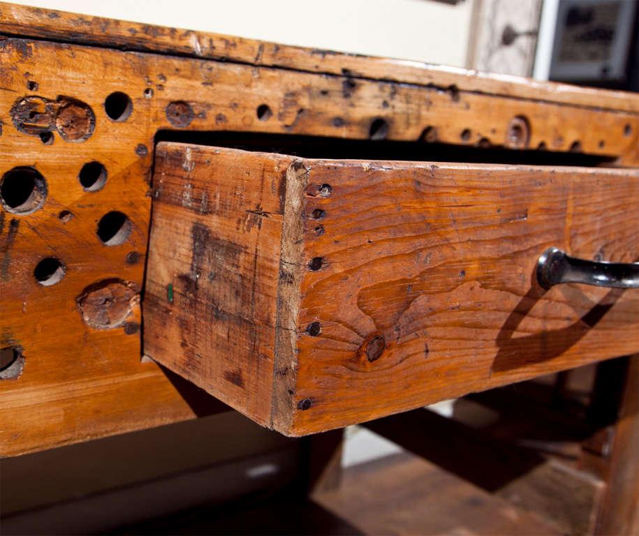 Industrial work bench, c. 1900-20 For Sale 4
