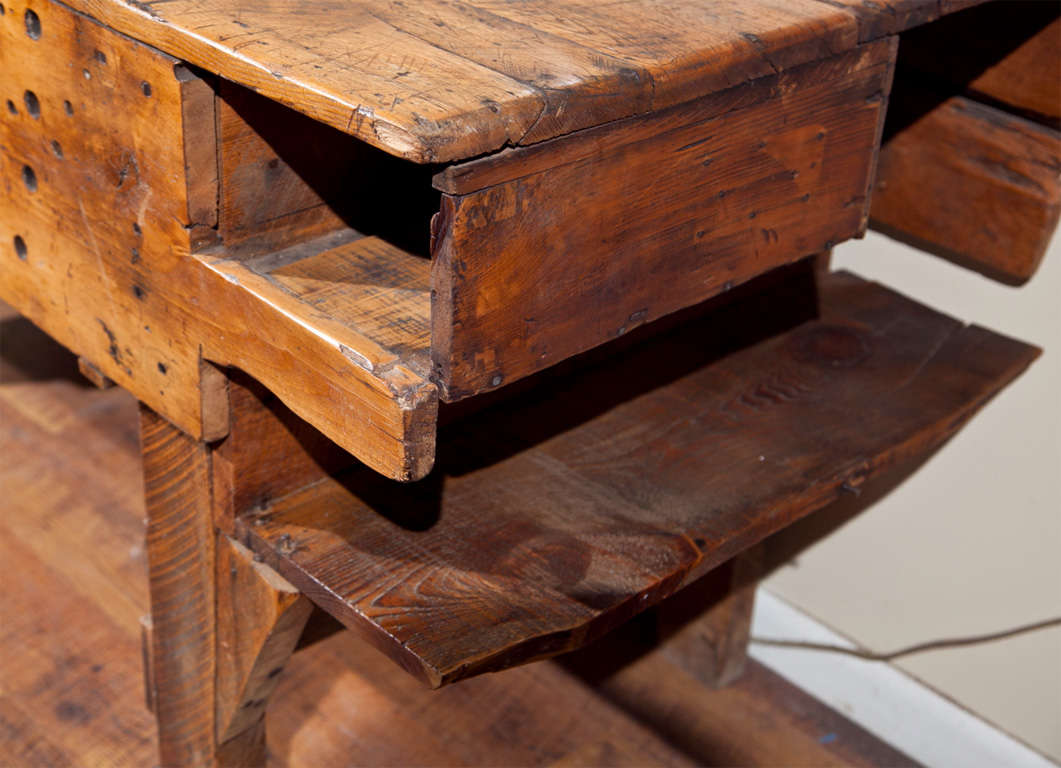 Industrial work bench, c. 1900-20 For Sale 5