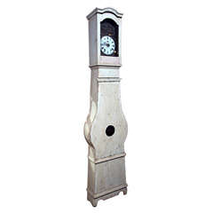 French Comtoise tall case clock