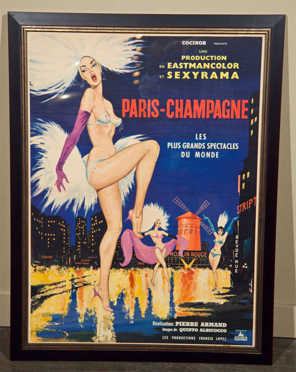 French Vintage movie poster 