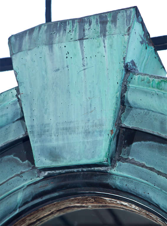 French zinc "oeil de boeuf" dormer window, c. 1875 at 1stDibs french dormer, oeil de boeuf