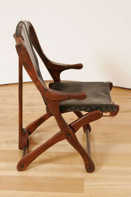 Paire de fauteuils pliants des années 1960 par Don Shoemaker Bon état - En vente à London, GB