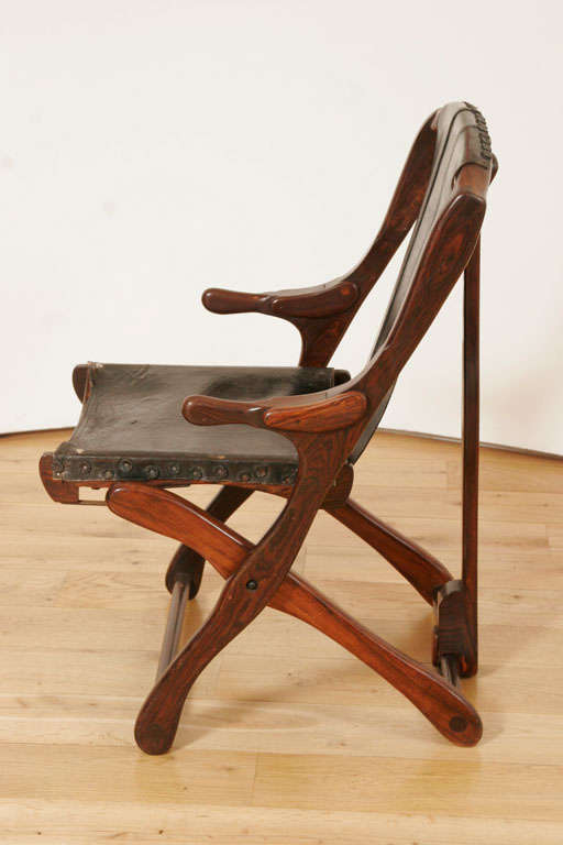 Paire de fauteuils pliants des années 1960 par Don Shoemaker en vente 1