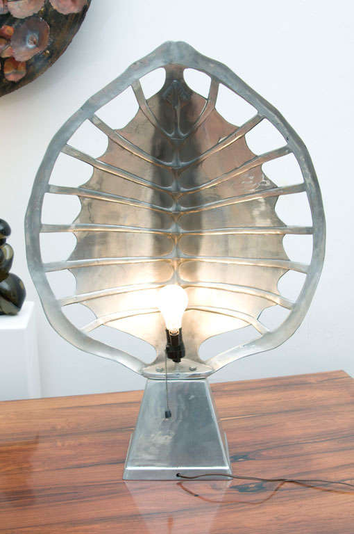 Sculptural Arthur Court Tortoise Shell  Desk/Table Lamp 4