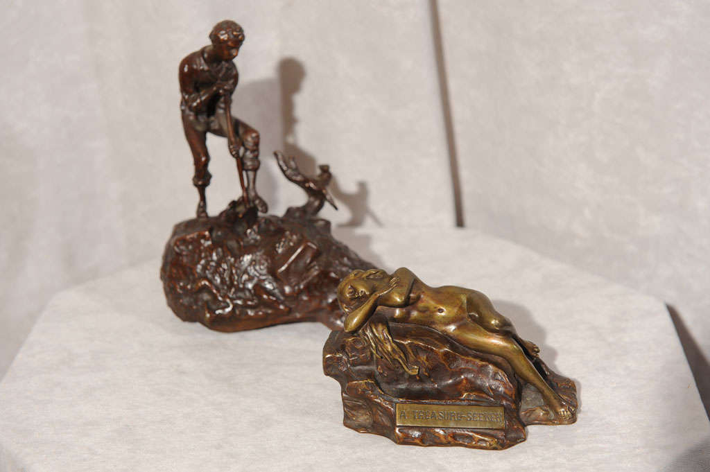 Moveable Naughty Bronze by Carl Kauba 2