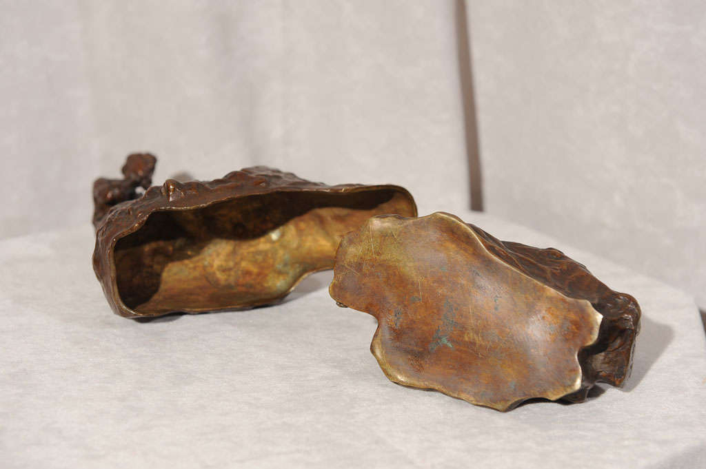 Moveable Naughty Bronze by Carl Kauba 5