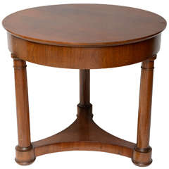 Vintage Empire Style Round Table