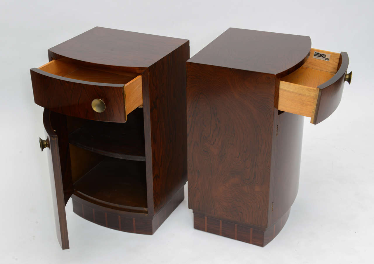 Pair of Gilbert Rohde Nightstands #3770 For Sale 1