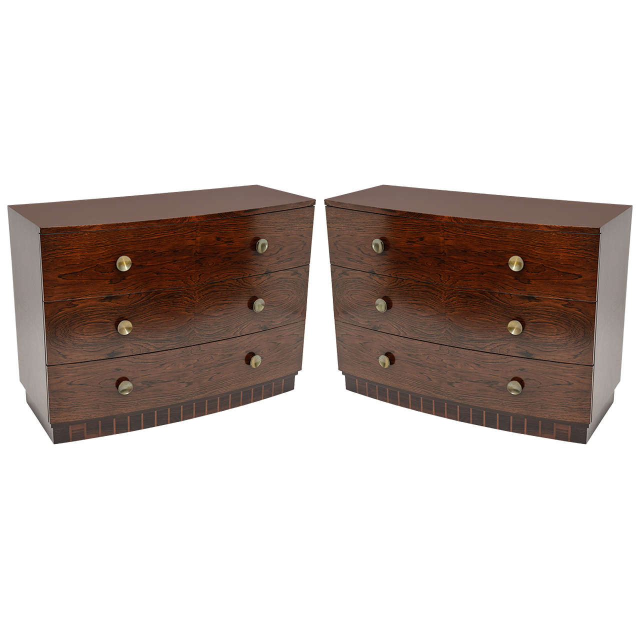 Pair of Gilbert Rohde Matching Dressers For Sale